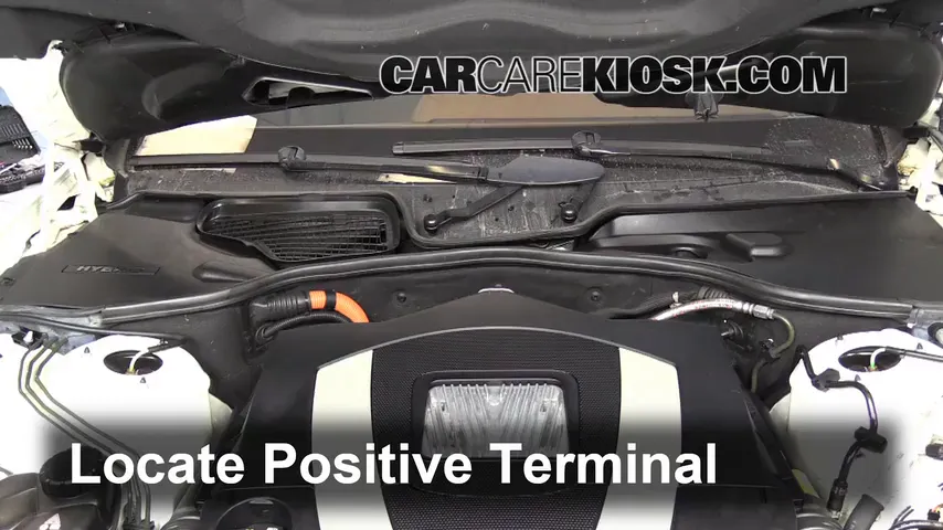 2010 Mercedes-Benz S400 Hybrid 3.5L V6 Battery Jumpstart